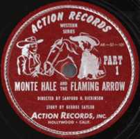 Free download Monte Hale and the Flaming Arrow shellac [scans] free photo or picture to be edited with GIMP online image editor
